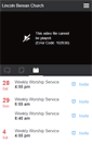 Mobile Screenshot of live.lincolnberean.org